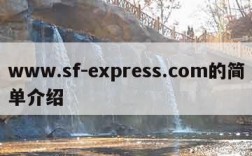 www.sf-express.com的简单介绍